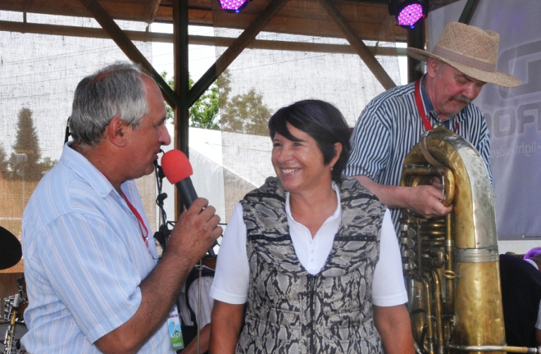 Zahájení festivalu - náměstkyně hejtmana LK Lidie  Vajnerová a Jan Zítko